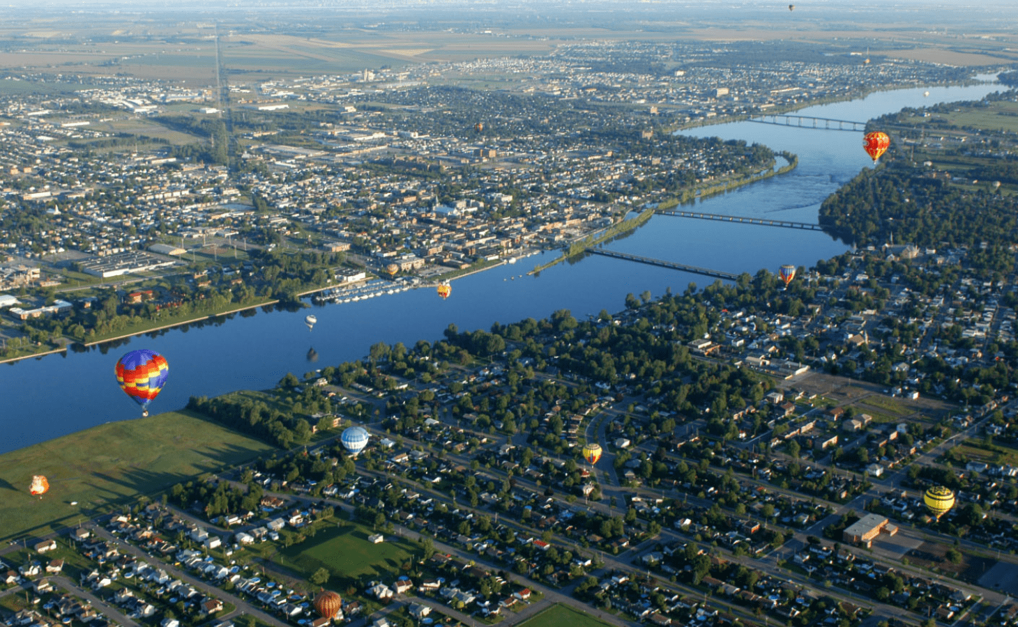 Paysage de la municipalité de Saint-Jean-Sur-Richelieu