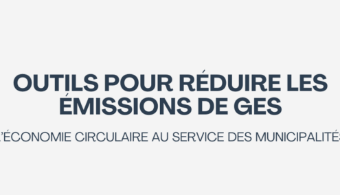 Économie circulaire et Municipalités