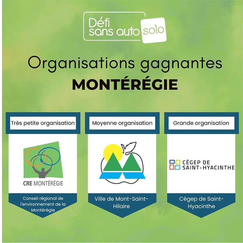 Classement Montérégie Classement Montérégie